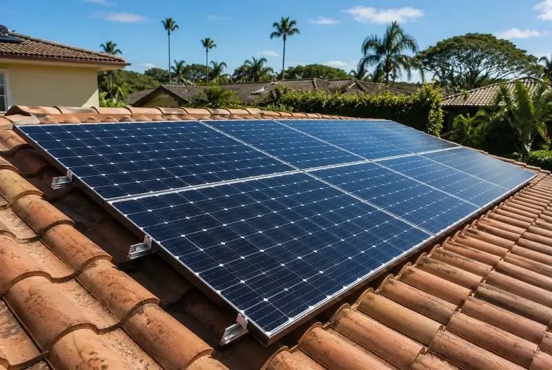 Installation de panneaux solaires en Morbihan
